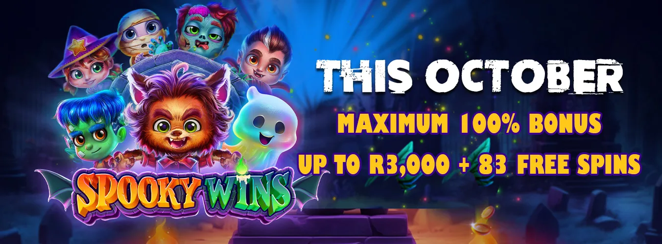 October Spooky Wins promotion